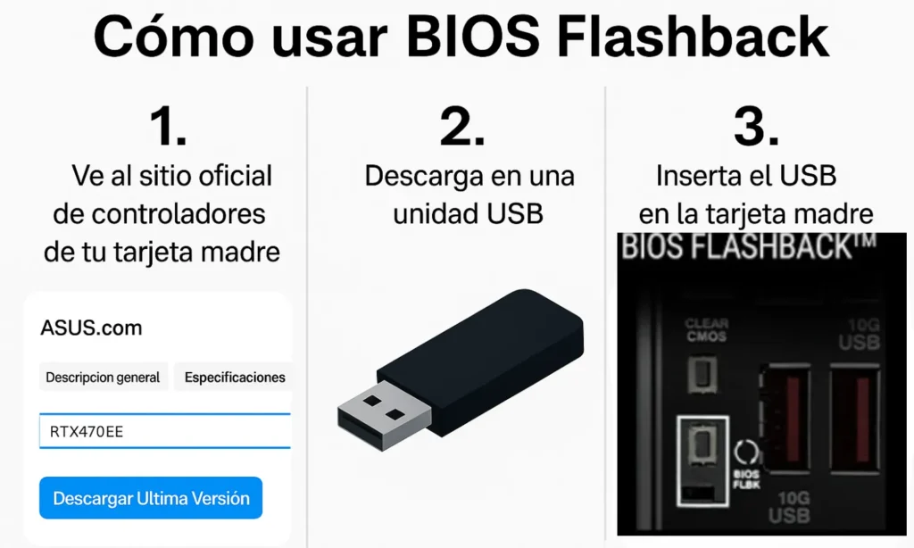 COMO USAR BIOS Flashback