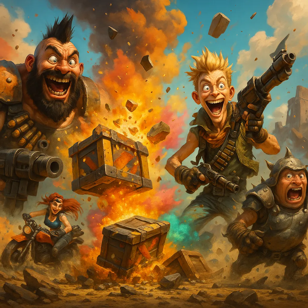Epic Wasteland Battle juegos