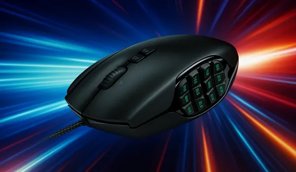 El Mejor Raton para MMO Logitech G600